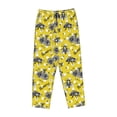 thumbnail image 4 of Naloa Honeybee Print Women’s Ultra-Soft Comfy Pajama Lounge Pants with Pockets & Drawstring, 4 of 8