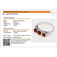 thumbnail image 3 of Sterling Silver and Baltic Honey Amber Ring "Brayden", 3 of 5