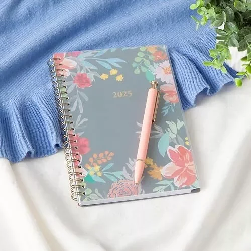 Blue Sky 2025 Weekly And Monthly Planner Calendar, January 2025 - December 2025,