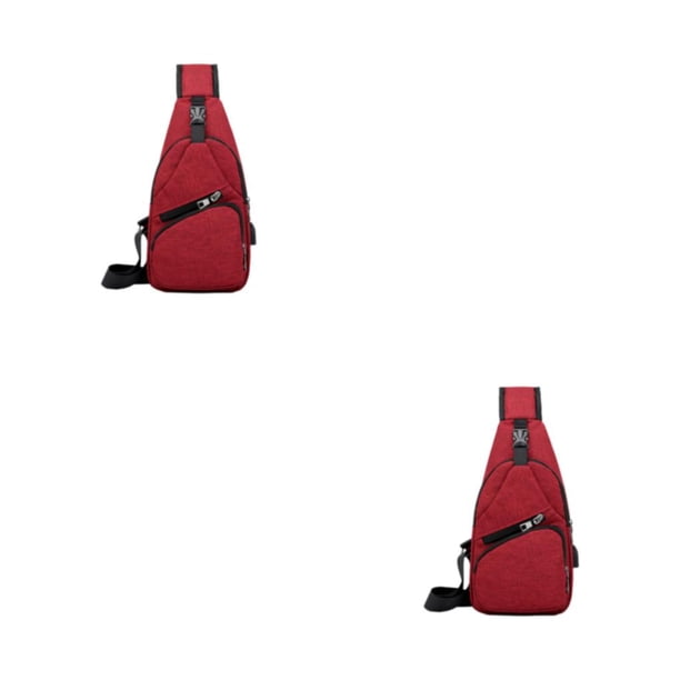 Minnieouse Paquete de bolsa duradera para senderismo y aventuras al aire libre - Bolsa de hombro a prueba de golpes e impermeable Bolsas para Vino 2piezas