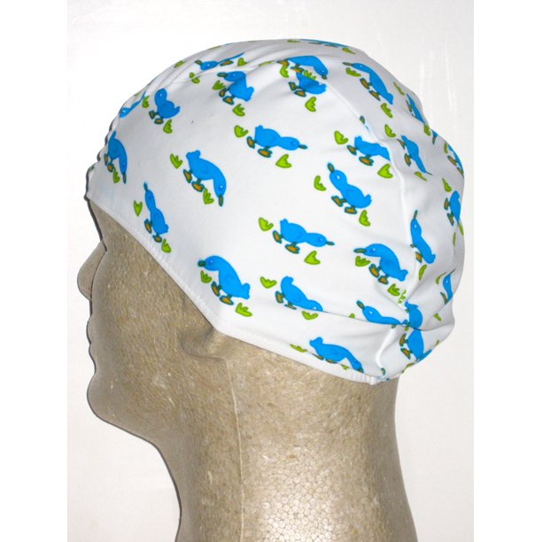 Swimcasp by Fran Unisex Quacking Duck Toddler Lycra Swim Cap