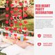 thumbnail image 5 of GOOHOCHY 5pcs Heart Garland Paper Paper en forma de corazón Banner de boda Valentín Decoraciones del día, 5 of 8