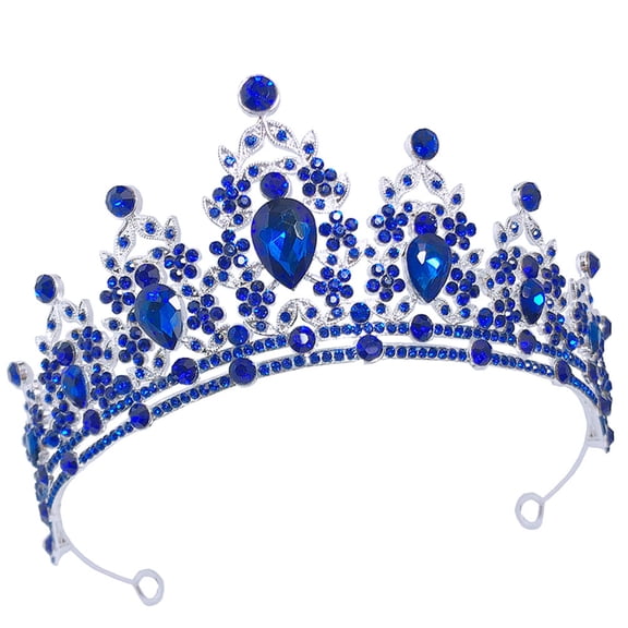 Homoyoyo Elegant Rhinestones Bridal Headband for Wedding and Photo Shoot