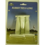 On Course Rubber Tees X-Long Size 3pk NEW (Golf Driving Mat Range Tee)
