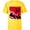 Yellow, variant on Disney Racing 12th Birthday 12 Years Old Mickey Mouse Racer - Short Sleeve T-Shirt for Kids - Customized-White