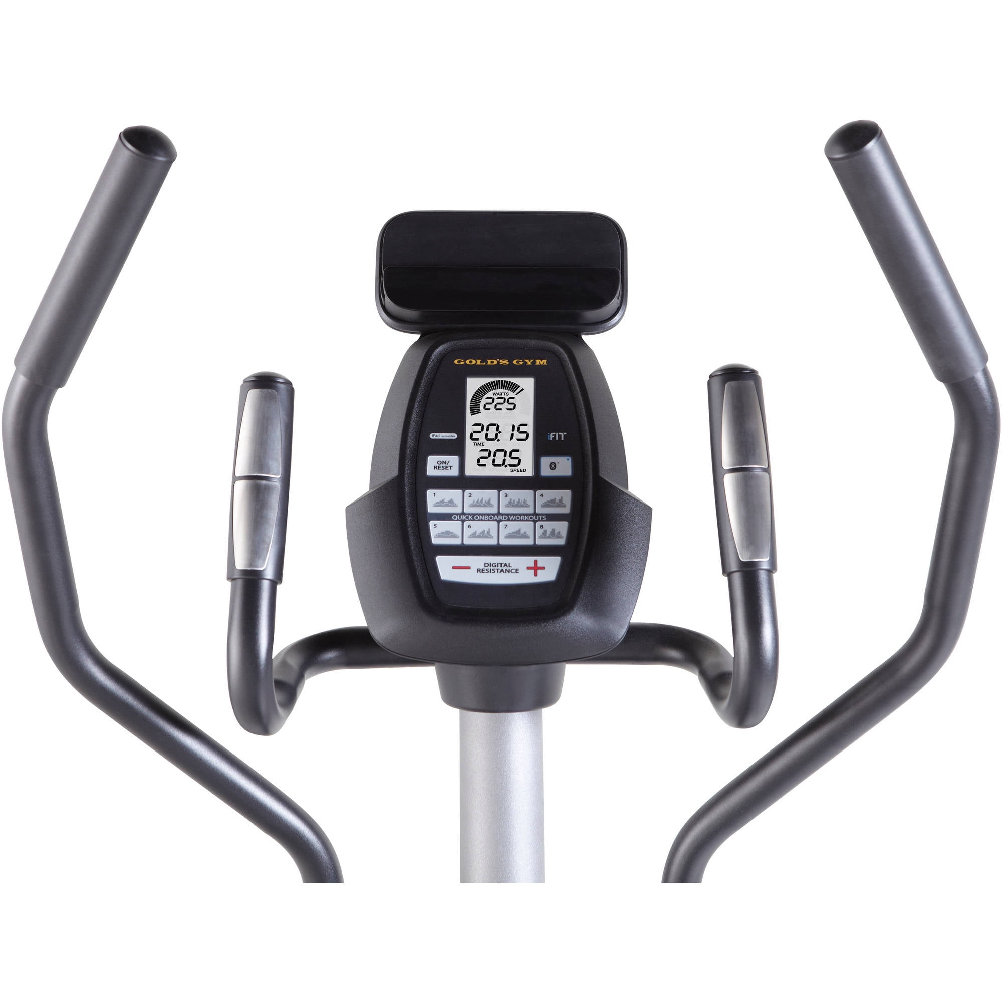 Gold's Gym Stride Trainer 350i Elliptical with Tablet Holder - Walmart.com