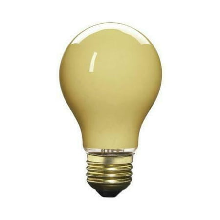 

Yellow Bug Light Bulb 2-Pk. 60-Watts