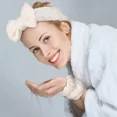 thumbnail image 3 of Bandeaux de Lavage du Visage pour Femmes, Bracelet de Spa Réutilisable, Serviette en Microfibre Douce, Bandeaux de Poignet pour Femmes et Filles, Sport de Course, 3 of 5