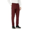 thumbnail image 4 of Adam Baker by Statement Men's Single Breasted Three Piece Shawl Collar Tuxedo - Burgundy - 46R, 4 of 14