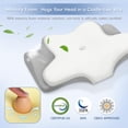 thumbnail image 3 of PAYHUIN Cervical Neck Pillow, Memory Foam Pillows for Relieving Neck and Shoulder Pain, Neck Support Pillow for Side Sleepers, 2, 3 of 9