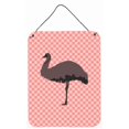thumbnail image 1 of Carolines Treasures BB7922DS1216 Emu Impression Murale Ou de Porte à Carreaux Roses, 1 of 1