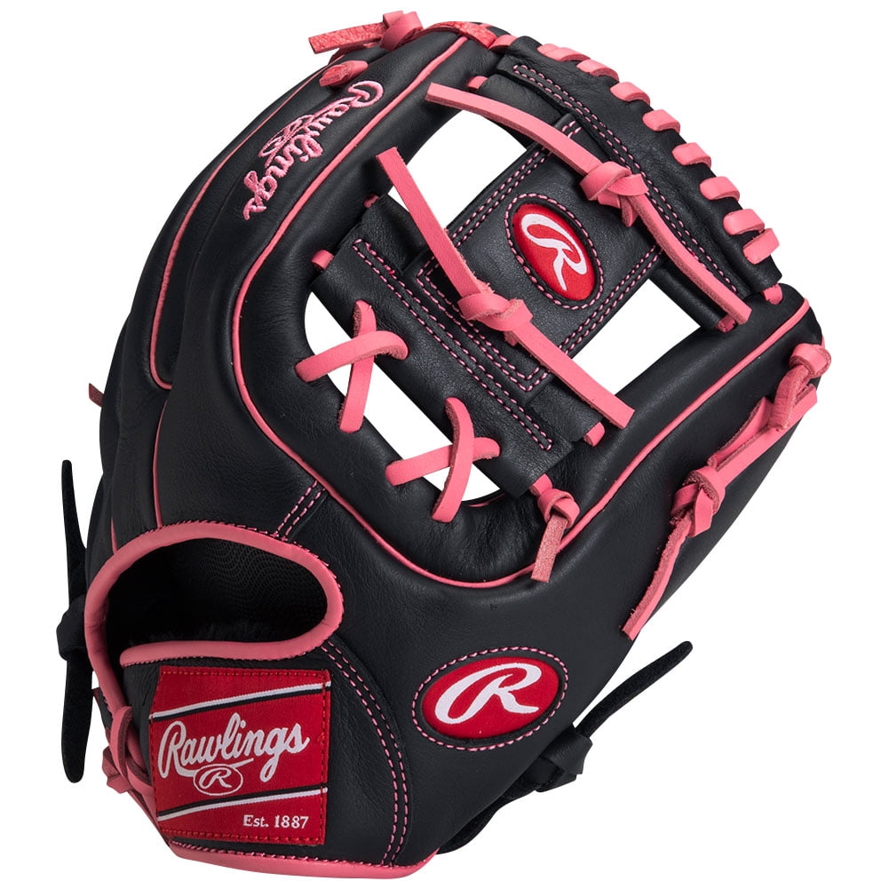 Rawlings Exclusive Select Series 11.5" Baseball Glove (SS314-2BP) Black/Pink 11.5
