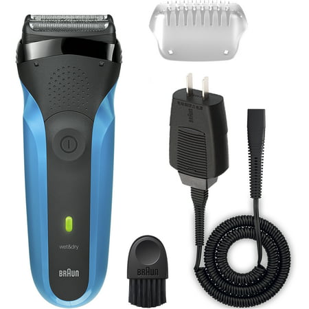 Braun Series 3 310s Wet & Dry Electric Shaver for Men / Rechargeable Electric Razor, (Best Electric Razor For Men)