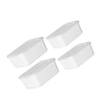 thumbnail image 1 of Youkk Conteneurs de Stockage Empilables - Conserver la Fraîcheur Empilable Facile Organisation Inodore Récipient Alimentaire Laiteux Blanc 4 pcs, 1 of 6