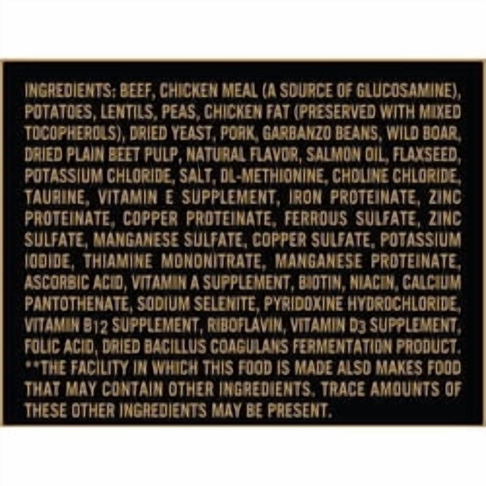 Pure Balance Wild & Free Grain-Free Red Meat Recipe Dry Dog Food for All Life Stages, 4 lb Bag