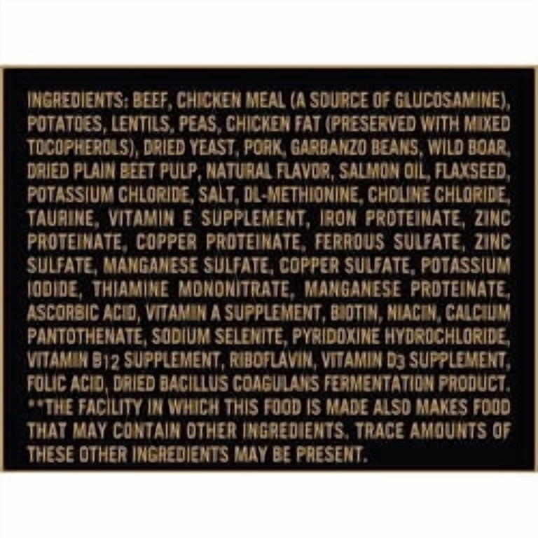 Wild & Free Red Meat Recipe Dry Dog Food 24lb photo 2