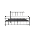 thumbnail image 5 of DHP Winston Metal Platform Bed with Rustic Design and Curved Edge Queen in Black, 5 of 13