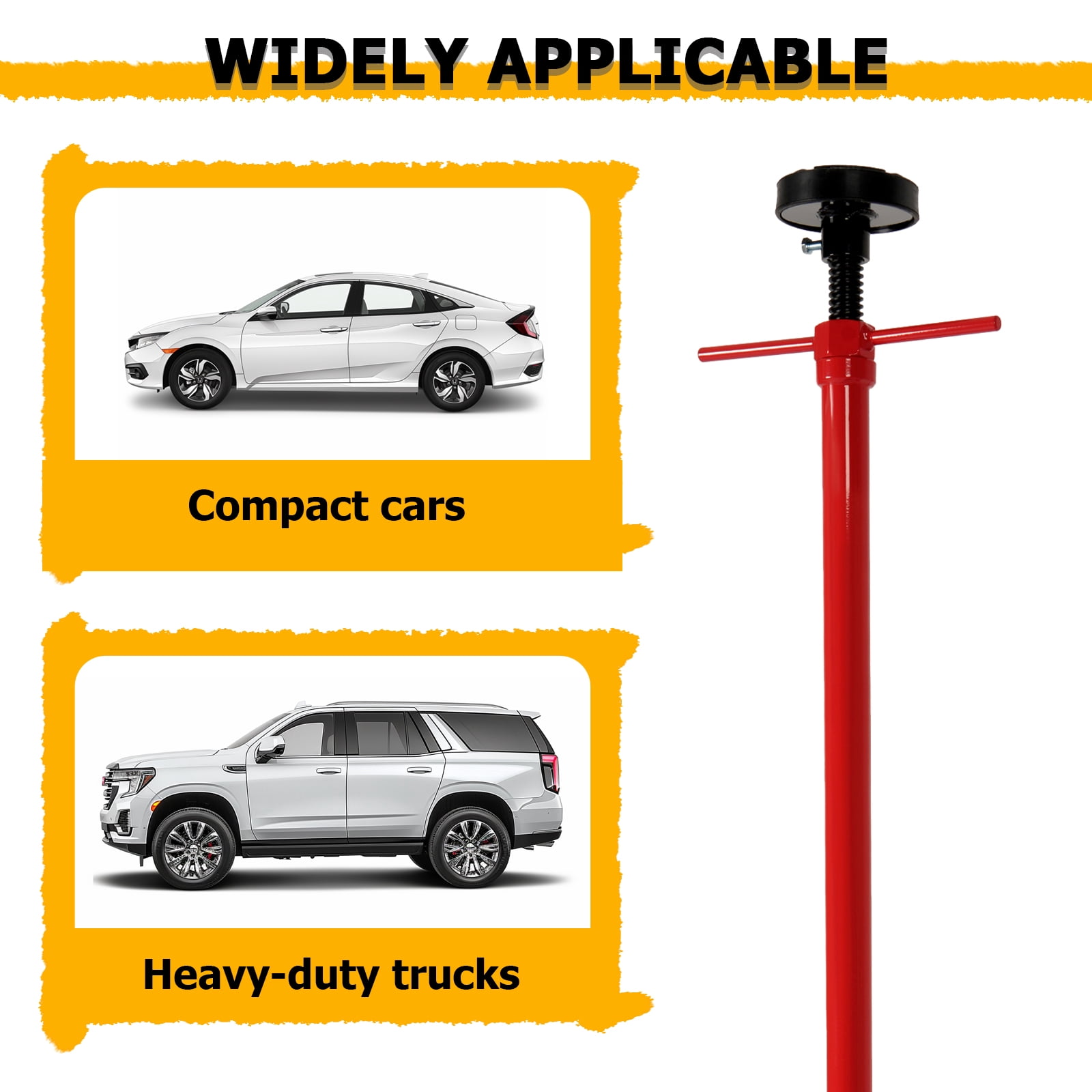 Kojem Underhoist Jack Stand Car Support Stand Engine Lift 3/4 Ton Capacity Under Hoist Lift Jack