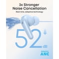 thumbnail image 2 of soundcore P31i Wireless Earbuds – Hi-Res Audio, Adaptive Noise Cancelling, 50H Battery Life, Fast Charging, IP55, Ultra-Portable – Blue, 2 of 7