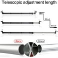 thumbnail image 2 of UEGHNS Car Clothes Hanger Bar, Clothes Rack for Car Telescopic Adjustable 34-54inch Heavy Duty Car Clothes Rack Suitable For Cars Trucks SUVs RVs Toad Trippers RVs. (34-54inch), 2 of 8