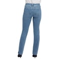 thumbnail image 2 of NYDJ womens  Petite Marilyn Bastille Sea Straight Leg Jean, 00P, Blue, 2 of 3