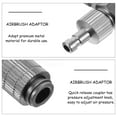 thumbnail image 3 of IFANLANDOR Air Compressor Quick Connect Adapter Set Featuring Silver Metal for Artists Craft Making, 3 of 8