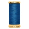 thumbnail image 1 of GÜTERMANN Cotton 50wt Thread, 250m, Black, Strong & Lustrous for Sewing, 1 of 3