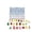 F, variant on Christmas 3D Squeeze Toys Featuring Christmas Theme Designs with 24Pc Resin Figures, Relaxation Toys Adults and Sensory Toys for Student for Desk Toys for Office for Adults,