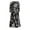 Noir, variante sur Coerni Robes à Taille Basse pour Filles Manches Longues Fermeture Éclair Robe Imprimée Florale Mignonne Jupe Ligne A Décontractée Été Superposée