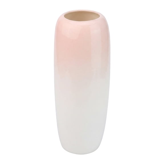 Unique Bargains Tall Ceramic Pleated Geometric Centerpieces White 3.1"L x 3.1"W x 8.1"H