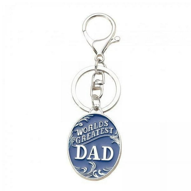 2 Llaveros Para Decoración De Bolso De Agradecimiento De Papá, Regalo De A?o Nuevo, Llavero Para Padre