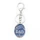 thumbnail image 1 of 2 Llaveros Para Decoración De Bolso De Agradecimiento De Papá, Regalo De A?o Nuevo, Llavero Para Padre, 1 of 8