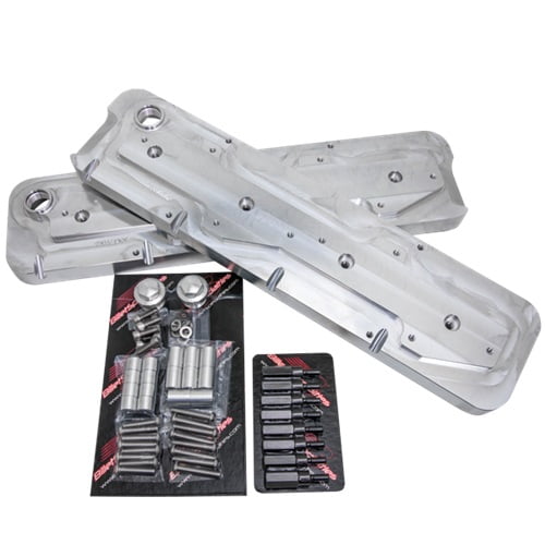 BILLET SPECIALTIES 95037 Valve Cover Adapters and Spacers LS Valve