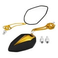 thumbnail image 2 of Rear View Mirrors, Pair 8mm 10mm Universal Motorbike Scooter Motorcycle Rearview Mirror Rear View Side Mirrors, 2 of 7