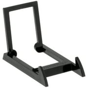 Gibson Holders MINI Adjustable Black Acrylic Display Easel, 2" W x 3.25" D x 2.25" H, Pack of 6