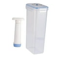thumbnail image 2 of jifeng Vacuum Seal Container and Pump Fresh Keeping Box for Salads Vegetables Meals 2.8L, 2 of 9