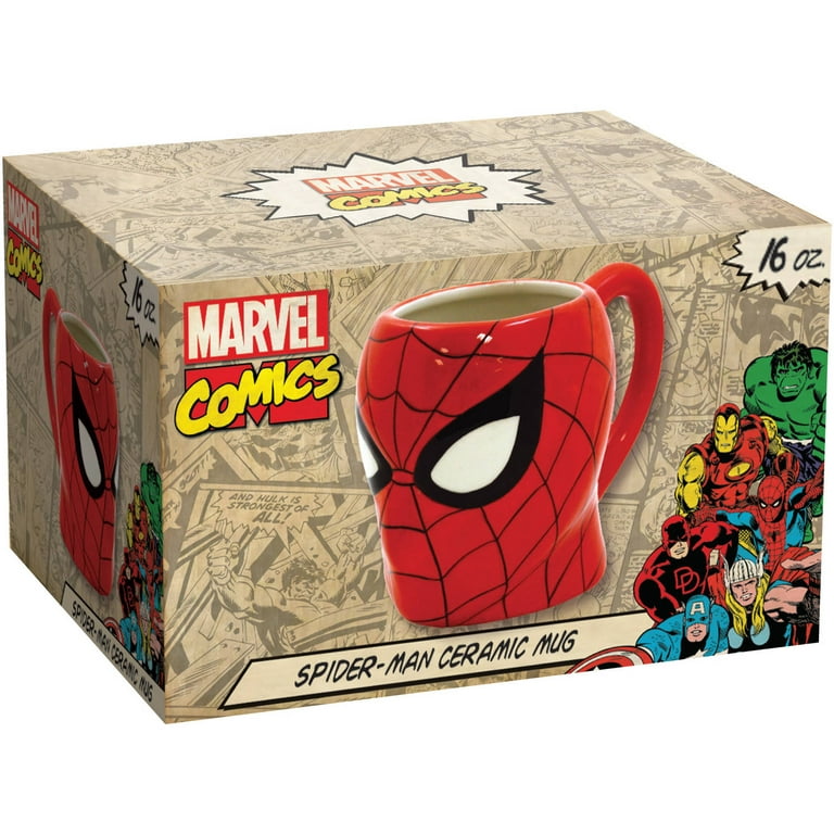 Ceramic Marvel Spider Man Superhero Coffee Mug for Kids - Product Guruji