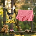 thumbnail image 3 of ZIATUBLE Sunflower Clothes Pins Bag Border Collie Clothes Pins Bag Holder with Two Snap Buttons Hanging Can Storage Organizer Pantry 2 Piece Easy to Clean Clothespin Bag for Clothesline Outdoor, 3 of 7