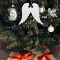 thumbnail image 4 of 3Pcs Christmas Tree Decoration Angel Wing Pendant Plastic Wings for Home Party, 4 of 8