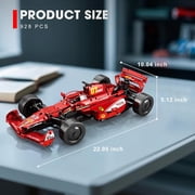 F1 Cars Building Sets for Adults, Technical Formula 1 Model Car Kits, Cool 1:8 Scale Race Car Model Display for Home or Office Decor, Collectible Gifts for F1 Fans (928 PCS,Static