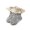 Gray, variant on Toddlers Baby Girls Ruffled Socks Infant Cotton Ankle Socks with Lacework Socks Decoration Breathable Kids Socks Accessories