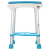Carex Padded Transfer Bench, Adjustable Medical Shower Stool for Seniors, 300 lb Capacity