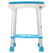 Carex Padded Transfer Bench, Adjustable Medical Shower Stool for Seniors, 300 lb Capacity