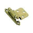 thumbnail image 2 of Amerock 2 in. W X 2-3/4 in. L Burnished Brass Steel Self-Closing Hinge 2 pk, Each, 2 of 2