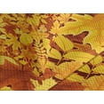 thumbnail image 4 of Ambesonne Tree Quilted Bedspread Set 3 Pcs, Shady Fall Oak Maple Leaf, Queen Size, Earth Yellow Marigold, 4 of 5
