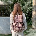 thumbnail image 3 of Mochila Escolar para Mujer Correa Ajustable Ordenador Portátil Nailon, 3 of 9