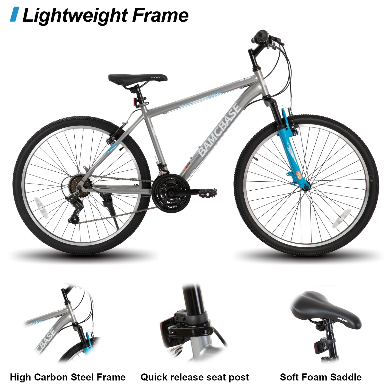 Bikes Amazon HH HILAND 26 Inch Mountain Bike, Mens Womens