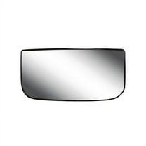 80250 - Fit System Passenger Side Non-heated Mirror Glass w/ backing plate, Chevy Avalanche 00-13, Silverado 99-18, Suburban, Tahoe, GMC Yukon 00-14, Sierra 00-18, towing mirror bottom lens