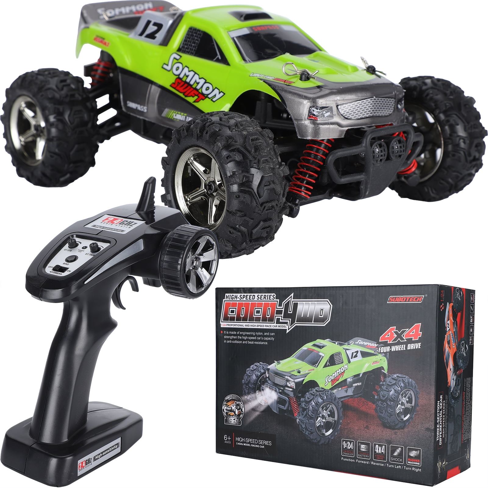 1 24 Rc Car 2.4ghz Rc Car 1 24 RC Car Full Scale 2.4GHz Remote Control Car Children Kids Children RC Car Toy Walmart