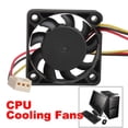 thumbnail image 3 of Ventilador de refrigeración para CPU de ordenador FLhrweasw 3 pines 40mm 4cm 40x40x10mm CC de 12V 10 Uds, 3 of 6